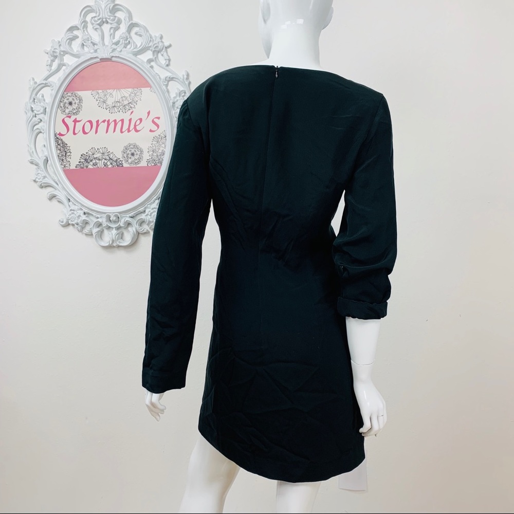 Hugo Buscati Collection / Silk Little Black Dress - Picture 4 of 7